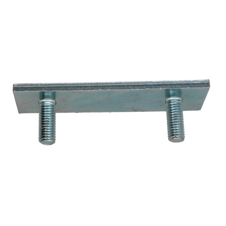 1 x BROCHURE 90X32X5 + Vognbolt 8X25 elforzinket stål