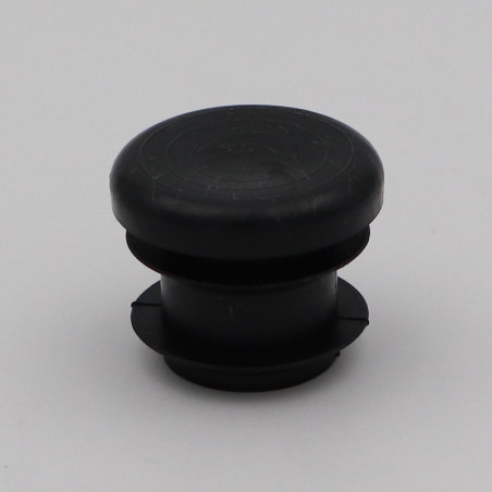 1 x Rund rørprop diameter udenfor 30 Indvendig 26-28 sort polyethylen
