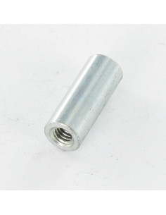 Forbindelsesstykke cylindrisk hun 7X18 M4/18 elforzinket...