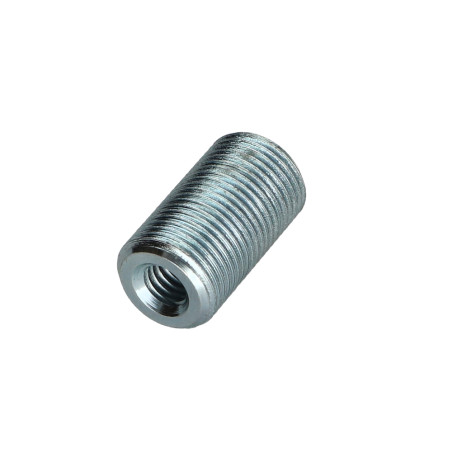 1 x Forbindelsesstykke M6/M12 P100X21.5 elforzinket stål