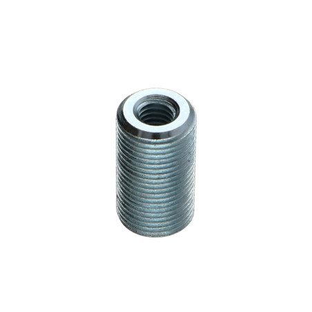 1 x Forbindelsesstykke M6/M12 P100X21.5 elforzinket stål
