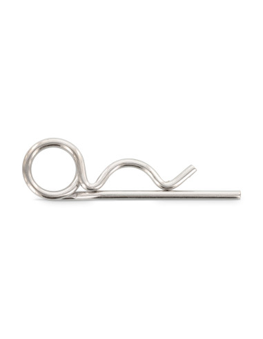 1 x Stift Beta dobbelt SPIRE for hul 5 Rustfrit...