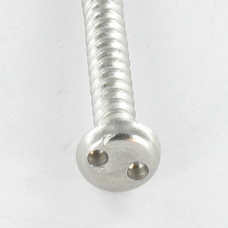 1 x Gevindvalse skrue Ukrænkelig panhoved SNAKE EYES 4,2X19 Rustfrit stål A2