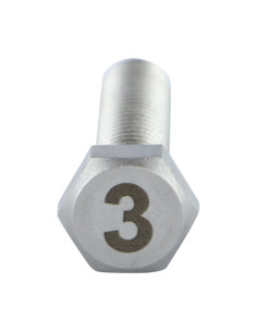 Vis m-hastighed Sekskantet hoved 8X35 Rustfrit stål A4... 2