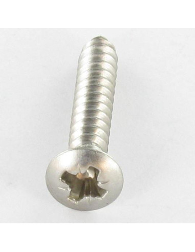 1 x Gevindvalse skrue Rustfrit stål A2...
