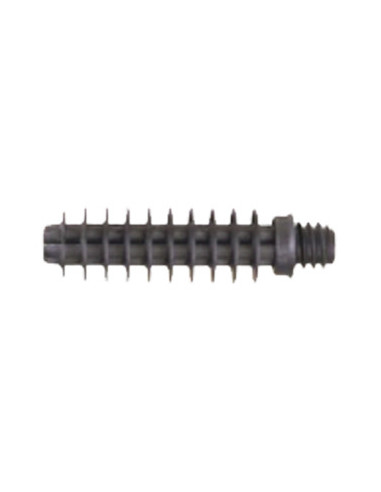 1 x Plug Gevind for Flange M6X37 sort nylon