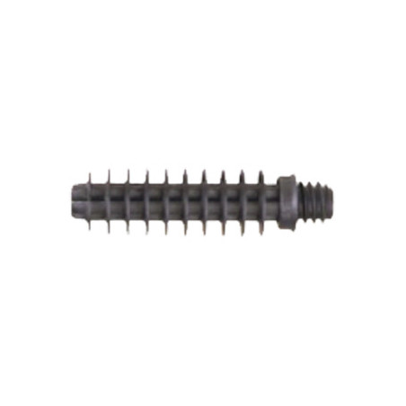 1 x Plug Gevind for Flange M6X37 sort nylon