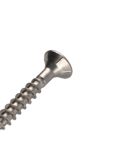 1 x TEKOR skruer trØ og spØnplader Rustfrit...