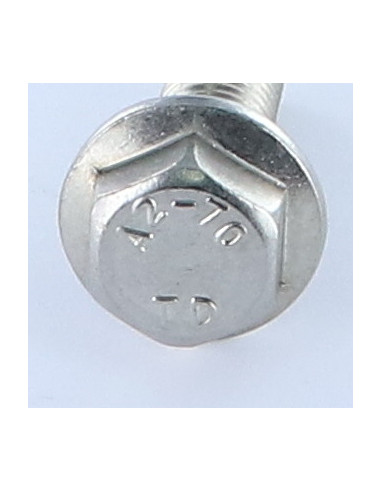 1 x Vis m-hastighed Sekskantet hoved Flange...