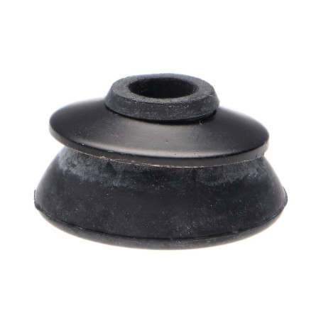 1 x Tandskive Rustfrit stål A4 LAQ RAL9005 dyb sort +EPDM KLATRE