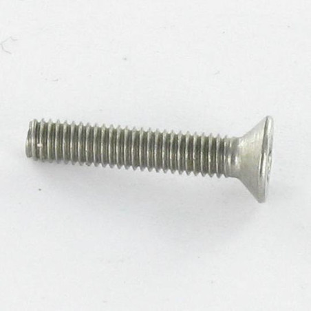 1 x Vis m-hastighed Rustfrit stål A2 Ukrænkelig forsænket hoved T30 med tap M6X25