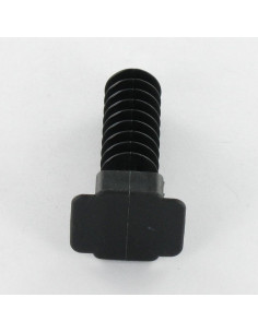 STØTTE VÆG stil Plug sort nylon to 9.4 2