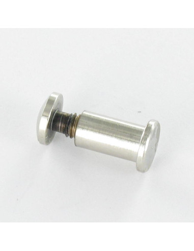 1 x Skrue binder M4 Nikkelbelagt messing for...