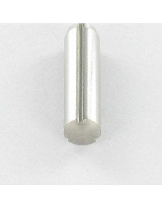 Rillet cylindrisk stift med affasning G07 Rustfrit stål 4X40 2
