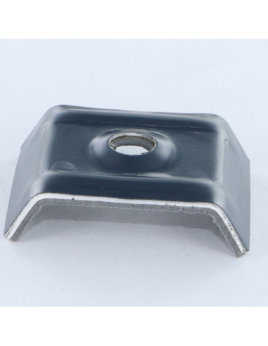 1 x Vandtæt krampe 30X25 Aluminium RAL5008 gråblå