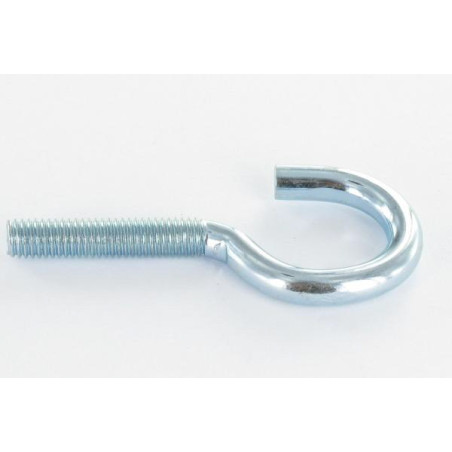1 x Krog metal elforzinket stål 8X60