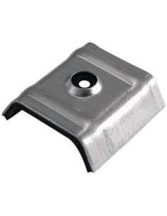 Vandtæt krampe 40X25 Aluminium RAL3011 brun rød