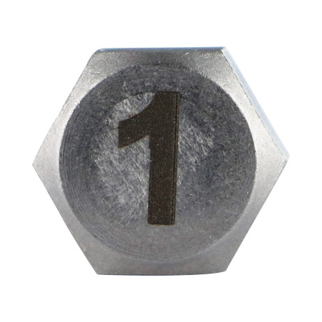 1 x Vis m-hastighed Sekskantet hoved 8X35 Rustfrit stål A4 Indgravering FIGUR 1