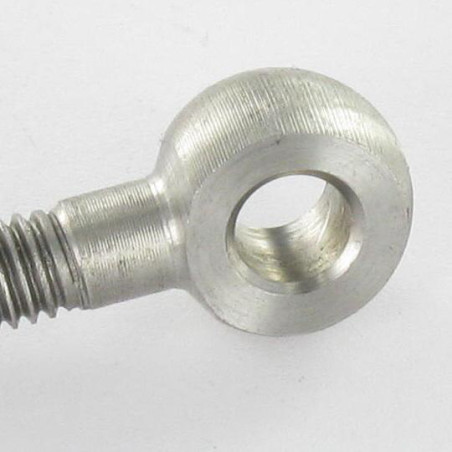 1 x Vis m-hastighed to øje M12X90 øje 12 Rustfrit stål A4