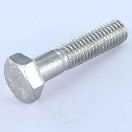 1 x Bolt deltråd Rustfrit stål A2 Sekskantet hoved M6X50