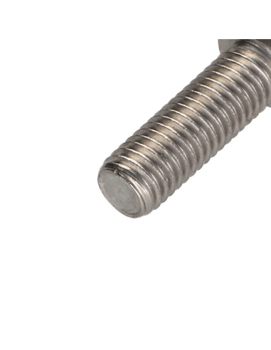 1 x Vis m-hastighed panhoved T50 Rustfrit stål...