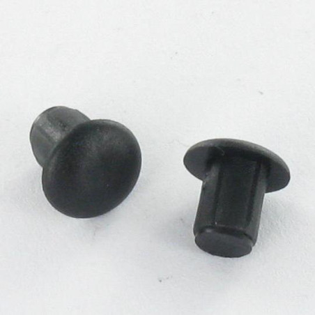 1 x Prop diameter 8 Hoveddiameter 15 Længde under hoved 6.3 sort polyethylen