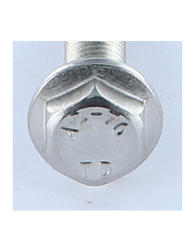 1 x Vis m-hastighed Sekskantet hoved Flange...
