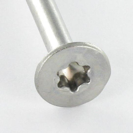 1 x Selvborende skrue Bimetal forsænket hoved T25 bore lang 5,5X60
