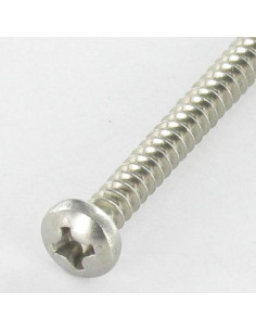 Gevindvalse skrue stort cylindrisk pan hoved phillips... 2