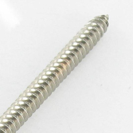 1 x Gevindvalse skrue stort cylindrisk pan hoved phillips 3,5X45 Rustfrit stål A2