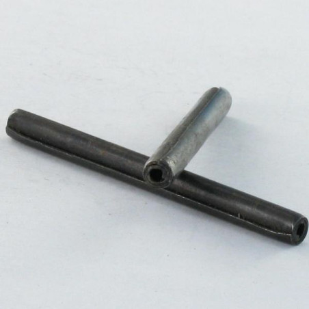 1 x Stift SPIRALFORMET Rå stål 6X26