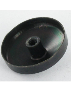 Rosette kegleformet sort galvaniseret 20 gevind blindt... 2