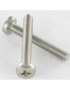 Vis m-hastighed bred kuppelformet hoved Pozi PZ9 M6X40... 2