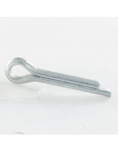 1 x Stift kærv elforzinket stål 3,2X50