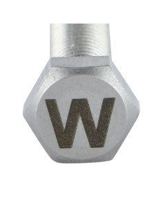 Vis m-hastighed Sekskantet hoved 8X35 Rustfrit stål A4... 2