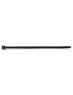 Klemme til stramning i rustfrit stål sort nylon polyamid...