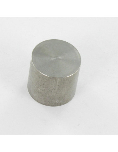 1 x STORE BOGSTAVER Glat 16X15 Rustfrit stål A2