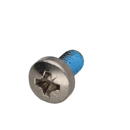 1 x Vis m-hastighed Rustfrit stål A2 bred kuppelformet hoved Pozi PZ9 M6X12 Låsegevind