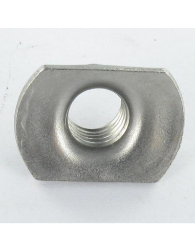 1 x Møtrik cylindrisk svejsning M6 22X14 Høj...