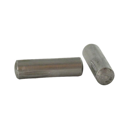 1 x Rillet stift med plug-in Rustfrit stål G05 3X16