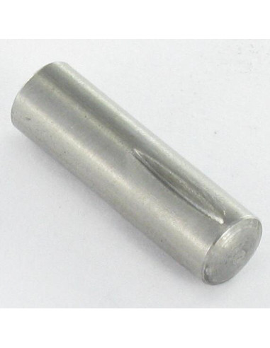 1 x Rillet stift med plug-in Rustfrit stål G05...