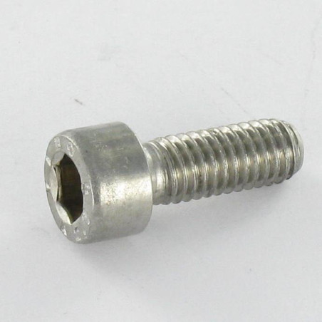 1 x Vis m-hastighed Rustfrit stål A2 Fatningshoved Sekskantet fatning 1 Fuld trÃ¥d M2X20 mikroskruer