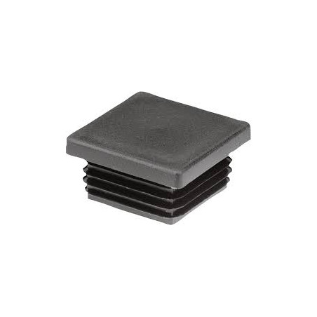 1 x Firkantet prop 13X13 Dikte van de buisplaat 1 to 2 sort polyethylen