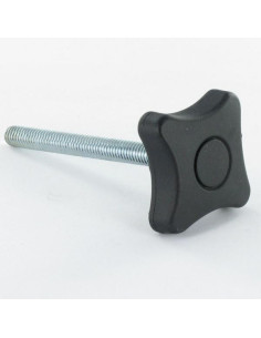 Ende Stramme 4 FILIALER M6X25 sort nylon