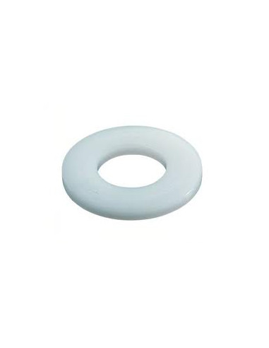 1 x Skiver flad naturlig nylon M6X11X1.6