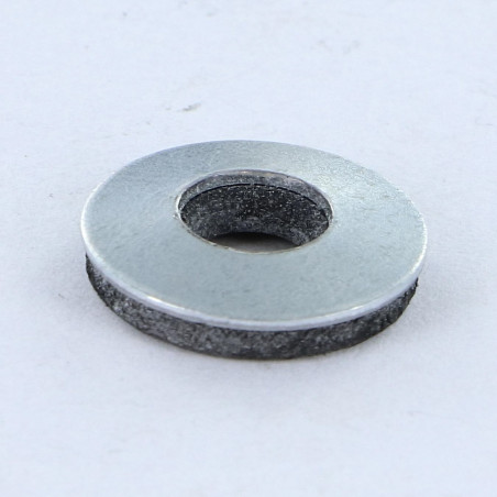 1 x Tandskive elforzinket stål 6,8X19