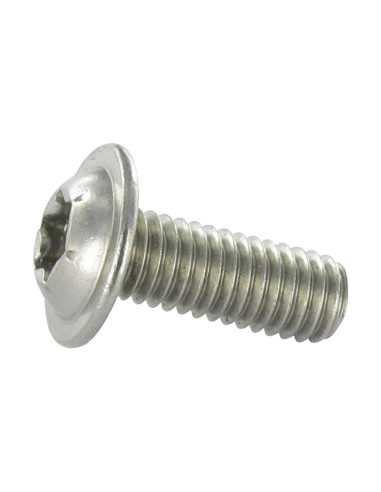 1 x Vis m-hastighed pan hoved Flange T30 M6X90...
