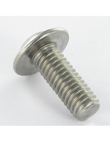 1 x Vis m-hastighed pan hoved Flange T30 M6X90...