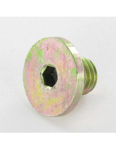 Vis m-hastighed gul zink fladt hoved 20X13 M10X10...