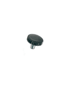 Vis m-hastighed hoved riflet sort nylon stang elforzinket...
